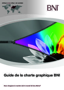 amériques • europe • afrique • asie • australasie  Guide de la charte graphique BNI Nous changeons la manière dont le monde fait des affaires®  Sommaire