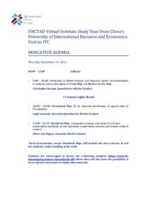 International factor movements / International relations / United Nations Conference on Trade and Development / Quantitative analyst / International economics / United Nations / Development / Standards map