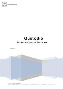 Iona College Qustodio  Qustodio Parental Control Software Revisions: