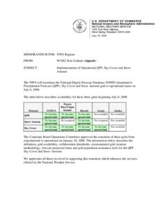 Weather prediction / Hydrology / Quantitative precipitation forecast / National Weather Service / Rain / QPF / WFOS / Snow / METAR / Meteorology / Atmospheric sciences / Precipitation