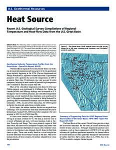 Renewable energy / Geothermal gradient / Geothermal electricity / Enhanced geothermal system / Basin and Range Province / Heat transfer / Geothermal Resources Council / Geothermal heat pump / Thermal conductivity / Geology / Geothermal energy / Energy