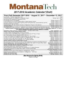 Academic term / Public holidays in Argentina / Public holidays in Belize / Education / Kangwon National University / Public holidays in the United States