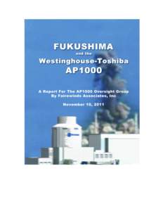 Fukushima & the Westinghouse-Toshiba AP1000