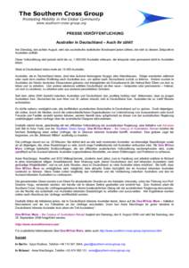 SCG_Media_Release_8_August_2006_Deutschland