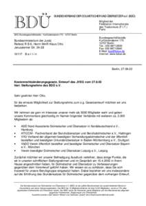 BDÜ  BUNDESVERBAND DER DOLMETSCHER UND ÜBERSETZER e.V. (BDÜ)