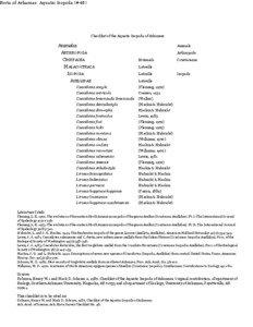 Biota of Arkansas. Aquatic Isopoda (#48)  Checklist of the Aquatic Isopoda of Arkansas