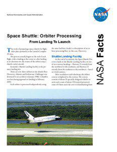 Space Shuttle: Orbiter Processing From Landing To Launch