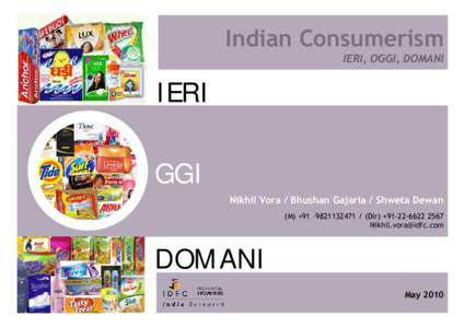 Fast-moving consumer goods / Economy of India / Marico / Godrej Consumer Products Limited / Business