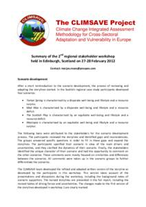 Environment / Anticipatory thinking / Strategy / Business / Scenario planning / Intergovernmental Panel on Climate Change / Scenario / IPCC Third Assessment Report