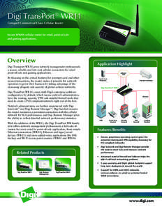 Internet / Network architecture / Digi International / Sensors / Wireless sensor network / DiGi Telecommunications / Virtual private network / Virtual Router Redundancy Protocol / OpenVPN / Computing / Computer network security / Internet protocols