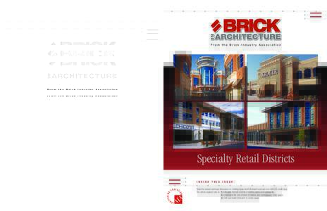 From the Brick Industry Association  Announcing the 2007 Brick in Architecture Awards Its beauty stands the test of time. It embodies aesthetic achievement and enduring performance. It gracefully balances form and functi