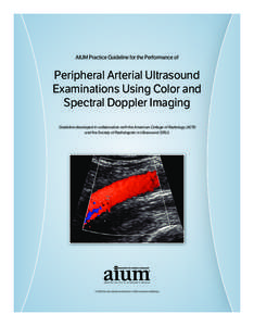 14peripheral_arterial_0114[removed]:18 AM Page 1  AIUM Practice Guideline for the Performance of Peripheral Arterial Ultrasound Examinations Using Color and