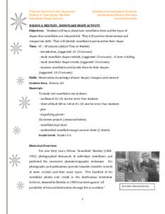 Microsoft Word - Snowflake Shapes Activity.doc