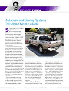 Richard Rybka  Autodesk and Bentley Systems Talk About Mobile LiDAR  S