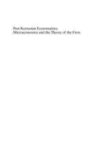 PostKeynesianEconometrics