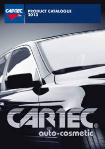 Product catalogue 2013 INDEX Cartec Polishes en Waxes