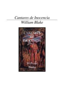 Cantares de Inocencia William Blake Librodot  Cantares de Inocencia