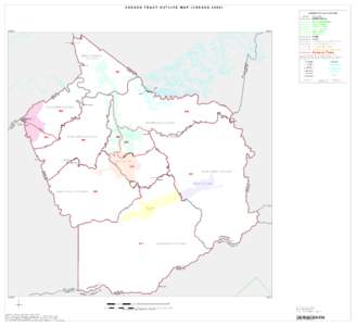 CENSUS TRACT OUTLINE MAP (CENSUS[removed]ABBREVIATED LEGEND SYMBOL NAME STYLE