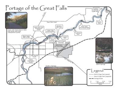 Portage of the Great Falls  Be l t C r Sulphur Springs
