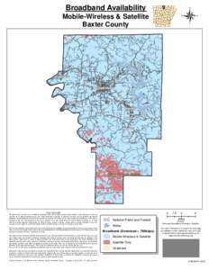 Broadband Availability  ® Mobile-Wireless & Satellite Baxter County