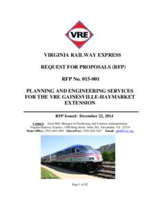 Richmond /  Fredericksburg and Potomac Railroad / Manassas /  Virginia / Transportation in Arlington County /  Virginia / Northern Virginia / Virginia Railway Express / Manassas Park /  Virginia / Manassas / Potomac and Rappahannock Transportation Commission / Fredericksburg / Virginia / Transportation in the United States / Rail transportation in the United States