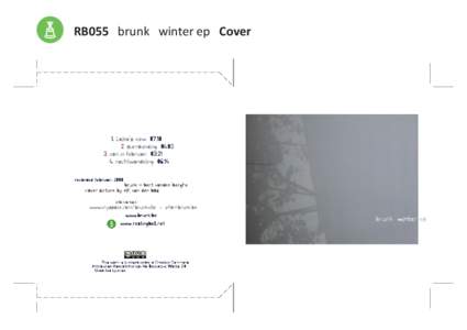 RB055 brunk winter ep Cover   