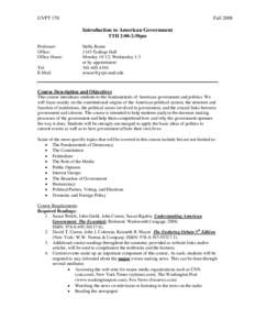 Microsoft Word - Rouse_GVPT 170 syllabus _Fall 2008_