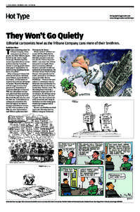 4 CHICAGO READER | DECEMBER 16, 2005 | SECTION ONE  Hot Type [removed] www.chicagoreader.com/hottype