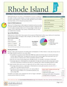 Overall State Rank Rhode Island
