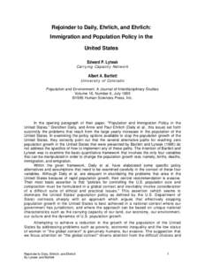 Politics / Demographic economics / Crimes / Human migration / Illegal immigration / Overpopulation / Immigration to the United States / Immigration / Center for Immigration Studies / Demography / Population / Human geography