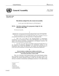 United Nations  A/RES[removed]General Assembly