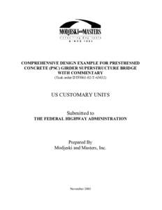 Engineering / Girder bridge / Prestressed concrete / American Association of State Highway and Transportation Officials / Bridge / Beam / Limit state design / Plate girder bridge / Structural engineering / Construction / Civil engineering