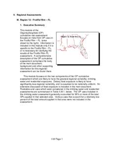 US EPA - Preliminary OP Cumulative Risk Assessment - Regional Assessments - Region 12 - Fruitful Rim - FL