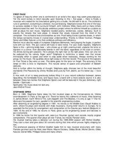 Microsoft Word - Presentation stphane spira + first page  Eng