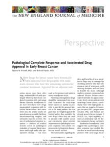 Ribbon symbolism / Trastuzumab / Adjuvant therapy / Breast cancer / Management of cancer / End point of clinical trials / Triple-negative breast cancer / Neoadjuvant therapy / MammaPrint / Medicine / Cancer treatments / Oncology