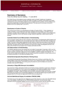 Microsoft Word - DC Summary of Decisions-Jun12.docx