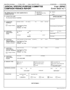 Texas Ethics Commission  P.O.Box[removed]Austin, Texas[removed]