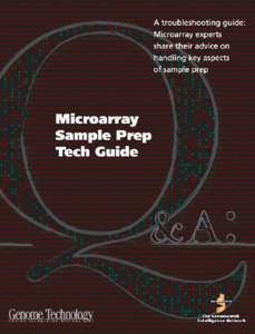 Chemistry / RNA / Gene expression / Microarrays / RNA extraction / DNA / Genomics / Trizol / DNA microarray / Biology / Biochemistry / Molecular biology