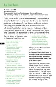 Endocrine diseases / Osteopathies / Vitamin D / Osteoporosis / Calcium / Hypovitaminosis D / Human nutrition / Bone / Vitamin / Nutrition / Health / Medicine