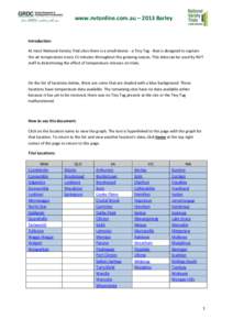 Quandialla /  New South Wales / Barley / Wagga Wagga / Lameroo /  South Australia / Minyip /  Victoria / Spring / Geography of Australia / States and territories of Australia / Geography of Oceania