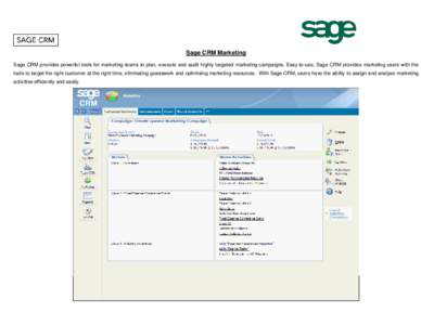 Microsoft Word - sage_crm_marketing[1].doc