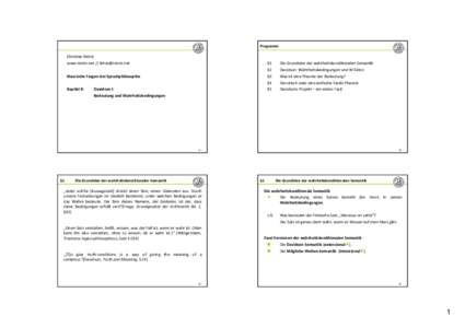 Microsoft PowerPoint - W10 08 Sprache Davidson I.ppt