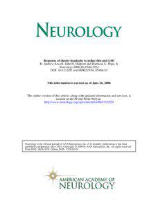 Chemistry / Novartis / Health / Cluster headache / Lysergic acid diethylamide / Psilocybin / International Classification of Headache Disorders / Abortive medication / Pain / Headaches / Entheogens / Medicine