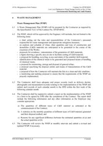 ATAL-Belgoprocess Joint Venture  6 Contract No.EP/SP[removed]Low Level Radioactive Waste Storage Facility at Siu A Chau