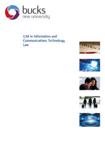 LLM in Information and Communications Technology Law LLM in Information and Communications Technology Law