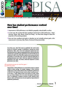 PISA in Focus 47  education data education evidence education policy education analysis education statistics education data education evidence education policy