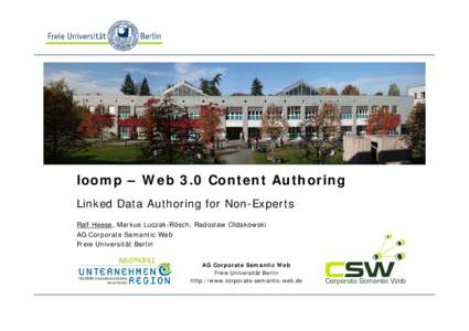 loomp - semantic content authoring