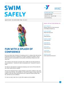 SWIM aCREATIVE SAFELY NAME  MILLINGTON FAMILY YMCA