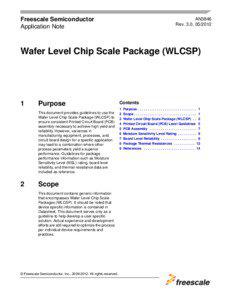 Freescale Semiconductor Application Note