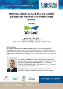 Wellard / Export